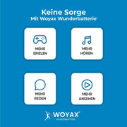 Woyax Wunderbatterie Akku für Huawei P10 Ersatzakku / Honor 9 / HB386280ECW Woyax