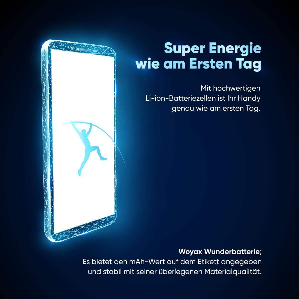 Woyax Wunderbatterie Akku für Samsung Galaxy Note 8 Ersatzakku / EB-BN950ABE Woyax